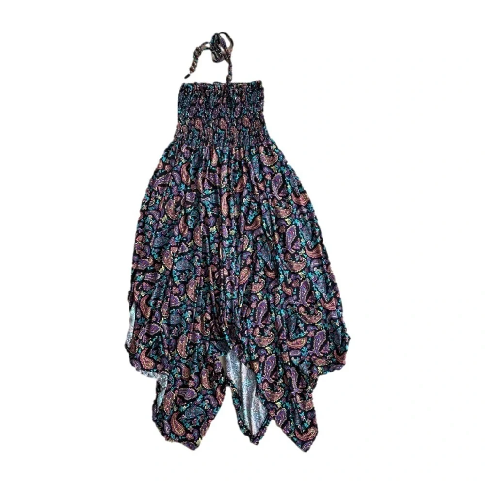 Bohemian Styled Handkerchief Dress Size Medium by Candy Couture - Picture 4 of 13